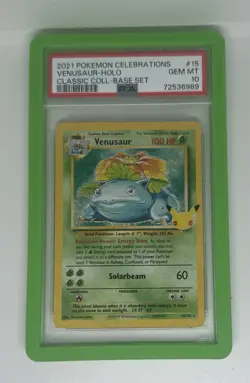 Pokemon Celebrations PSA 10 Holo Blastoise Charizard Venusaur - Image 3