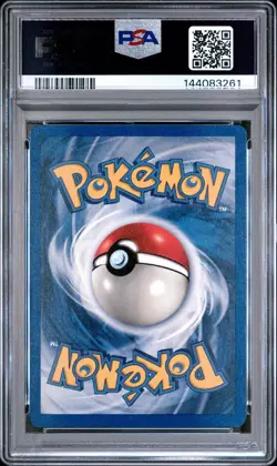 1999 POKEMON BASE SET UNLIMITED #102 WATER ENERGY PSA 9 - Image 2