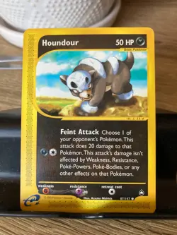 Houndour (87) Aquapolis #087 (2003) Common NM Pokemon - Image 1