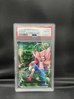 2025 ONE PIECE OP13-CARRYING ON HIS WILL SPECIAL ALTERNATE ART SP SMOKER PSA 10 - Image 4