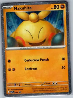 Makuhita 068 Holo ME: Mega Evolution Promo - Pokemon Card - NM - Image 1