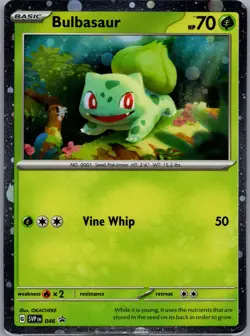 Bulbasaur - (Cosmos Holo) 046 Holo Scarlet & Violet Promo - Pokemon Card - NM - Image 1