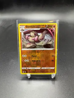 Gurdurr Pokemon TCG Battle Styles Uncommon Reverse Holo 074/163 - Image 1