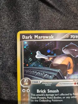 Pokemon Dark Marowak 7/109 Team Rocket Returns Holo 70 HP. Never Played With - Image 2