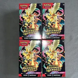 Pokemon TCG: Mega Evolution Ascended Heroes Booster Bundle - Sealed x4 - Image 1