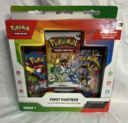 Pokemon TCG First Partner Illustration Collection Series 1 Box English 2021 - Image 1