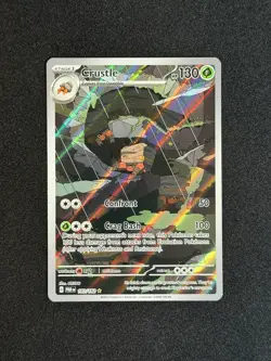 Crustle 183/182 Illustration Rare Paradox Rift Pokemon Near Mint - Image 1