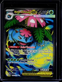 Mega Venusaur ex #155/132 ME01: Mega Evolution Pokemon - Image 1