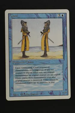 Magic The Gathering: Clone - 3ED - Rare - MP - MTG - Image 1