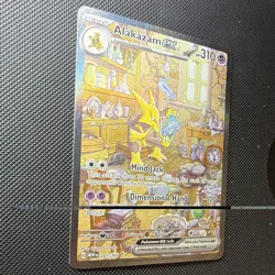 Pokemon TCG Alakazam ex Sv: Scarlet & Violet 151 201/165 Holo UR ENG 2023 - Image 3