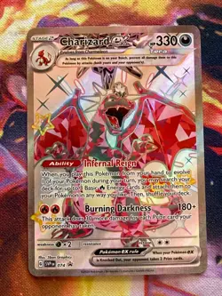 Charizard ex NM Promo SVPen Scarlet and Violet Holo 074 Pokemon Terastal - Image 2