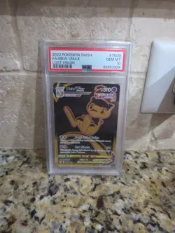 GRADED PSA 10 2022 Pokemon SWSH FA/Mew VMax Lost Origin #TG30 - Image 3