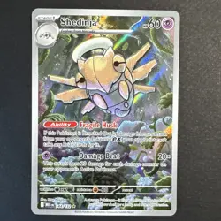 Pokemon TCG Mega Evolution Shedinja 144/132 Illustration Rare Near Mint/Mint - Image 1