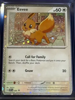 Eevee SVP 200 Pokemon Promo CH NM - Image 1