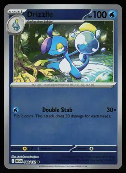 Drizzile 040/132 Common Mega Evolution Pokemon Reverse Holo Near Mint - Image 1