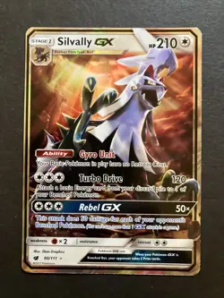 Pokemon TCG Silvally GX 116/156 & 20/111 Ultra Prism Crimson Invasion 2017 NM - Image 4