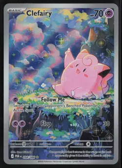 Pokemon TCG Clefairy Illustration Rare 94/88 Perfect Order Near Mint - Image 1