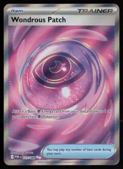 Pokemon Perfect Order Wondrous Patch 117/088 Rare Full Art Trainer NM - Image 1