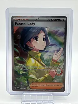 Pokemon TCG Parasol Lady Trainer 255/182 - Image 1
