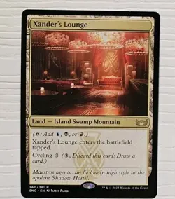 MTG 3-Color Land Triome Xander's Lounge Commander EDH Magic: The Gathering - Image 1