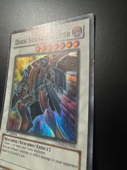 Yu-Gi-Oh! YuGiOh Dark Strike Fighter CRMS-EN040 1st Edition Super Rare - Image 2
