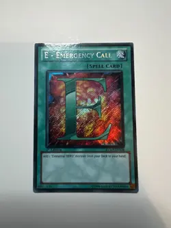 Yu-Gi-Oh E - Emergency Call RYMP-EN024 Secret Rare 1st Edition Mint - 0014 - Image 1