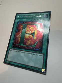 Yu-Gi-Oh E - Emergency Call RYMP-EN024 Secret Rare 1st Edition Mint - 0014 - Image 3