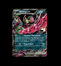 Okidogi ex 036/064 Holo Double Rare Prize Pack Series Cards Pokemon Near Mint - Image 1
