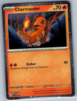 Charmander - Cosmos Holo SVP 047 SV: Scarlet & Violet Promo - Pokemon Card - NM - Image 1