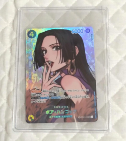 Gem Mint Boa Hancock OP01-078 SR SP Kingdoms of Intrigue Japanese One Piece Card - Image 1