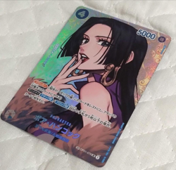 Gem Mint Boa Hancock OP01-078 SR SP Kingdoms of Intrigue Japanese One Piece Card - Image 4