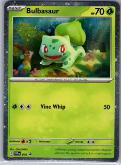 Bulbasaur - (Cosmos Holo) 046 SV: Scarlet & Violet Promo - Pokemon Card - NM - Image 1