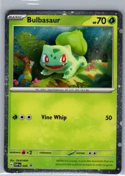 Bulbasaur - (Cosmos Holo) 046 SV: Scarlet & Violet Promo - Pokemon Card - NM - Image 1