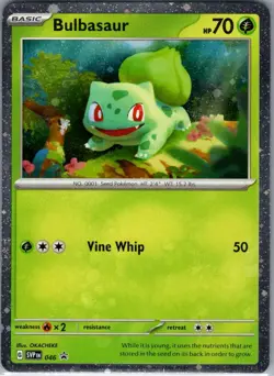 Bulbasaur - (Cosmos Holo) 046 Holo Scarlet & Violet Promo - Pokemon Card - NM - Image 1