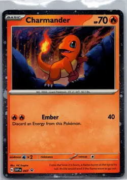 Charmander - (Cosmos Holo) 047 Holo Scarlet & Violet Promo - Pokemon Card - NM - Image 1
