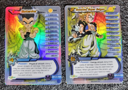 Gotenks Super Saiyan Buu Saga Set High-Tech Uber Rare HT DBZ CCG TCG Score Cards - Image 1
