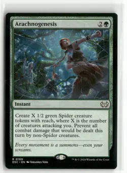 Arachnogenesis Commander Duskmourn MTG NM - Image 1