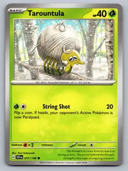 Pokemon TCG SV01: Scarlet & Violet Base Set Tarountula 017/198 - Image 1