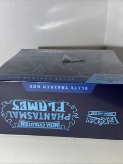 Pokemon Mega Evolution Phantasmal Flames Elite Trainer Box ETB Seal Torn - Image 5