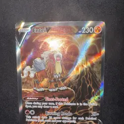 SWSH: Crown Zenith: Galarian Gallery #GG36/GG70 Entei V English Holo Pokemon TCG - Image 3