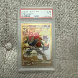 PSA 9 2025 Pokemon SV09 Journey Together N's Zoroark ex 189/159 Hyper Rare Holo - Image 1