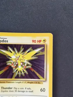 Zapdos 16/102 Holo Rare Card Base Set EX Pokemon TCG - Image 5