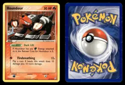 Houndour 60/109 Common Team Rocket Returns Pokemon Card - Image 1