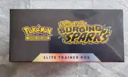 Pokemon TCG Surging Sparks ETB Elite Trainer Box Cards Packs NEW Factory Sealed - Image 2