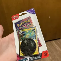 Pokemon TCG Temporal Forces Blister Pack - Bellibolt Promo & Coin - New Sealed - Image 5