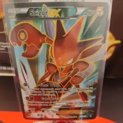 Pokemon TCG Scizor EX 119/122 Breakpoint Full Art Holo Ultra Rare English 170HP - Image 1