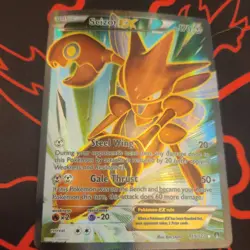 Pokemon TCG Scizor EX 119/122 Breakpoint Full Art Holo Ultra Rare English 170HP - Image 4