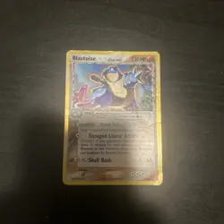 Pokemon Blastoise Delta Series 110 HP, Enraged Linear Attack, Rare Holo - Image 3