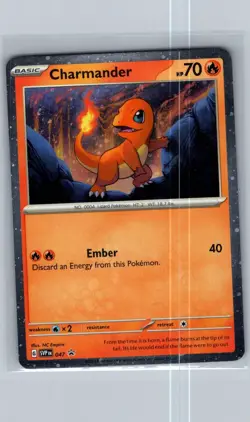Charmander - (Cosmos Holo) 047 Holo SV: Scarlet & Violet Promo - Pokemon - NM - Image 1