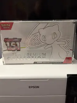 Pokemon Scarlet & Violet 151 Ultra-Premium Collection Sealed UPC w/ Acrylic Case - Image 1